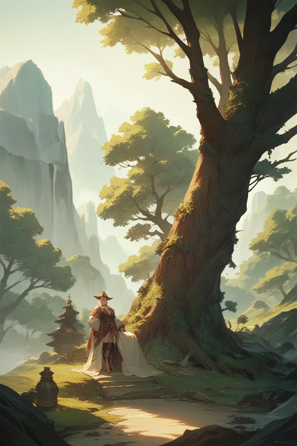 Explore the haunting beauty of fog-covered mountain jungles, with every tree and tendril of mist rendered in breathtaking Ultra HD quality