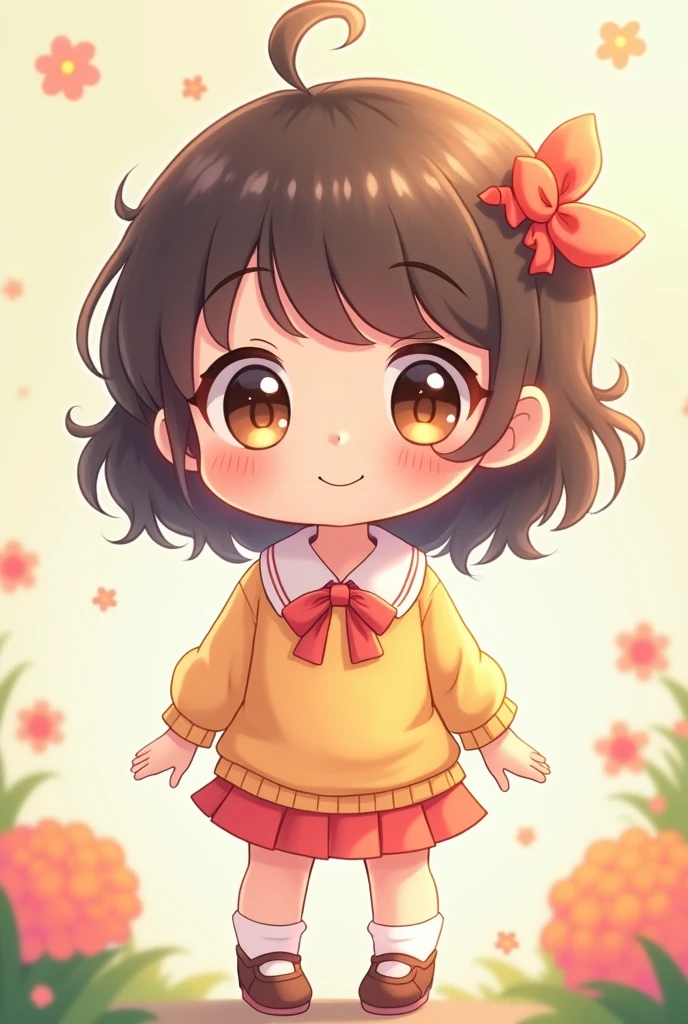 Lovely and cute, cute kawaii girl, Best Face, 1st grade elementary school