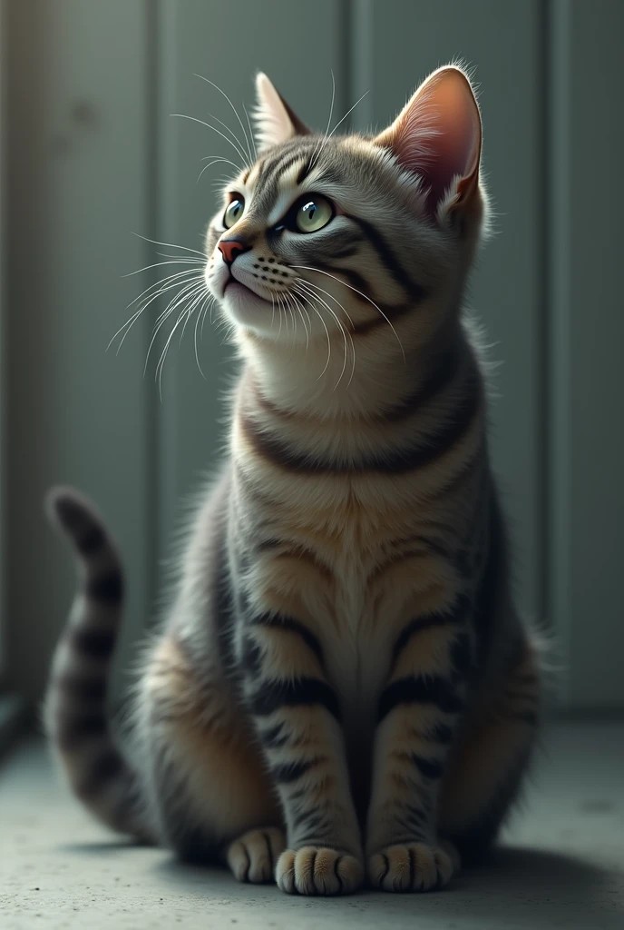 Existential crisis cat