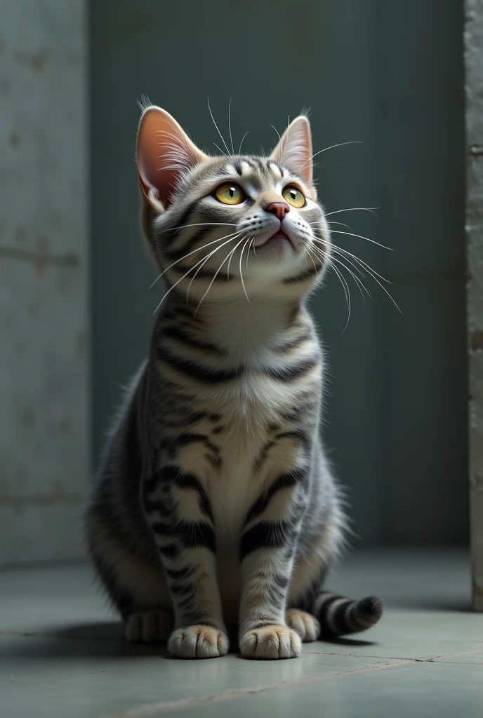 Existential crisis cat