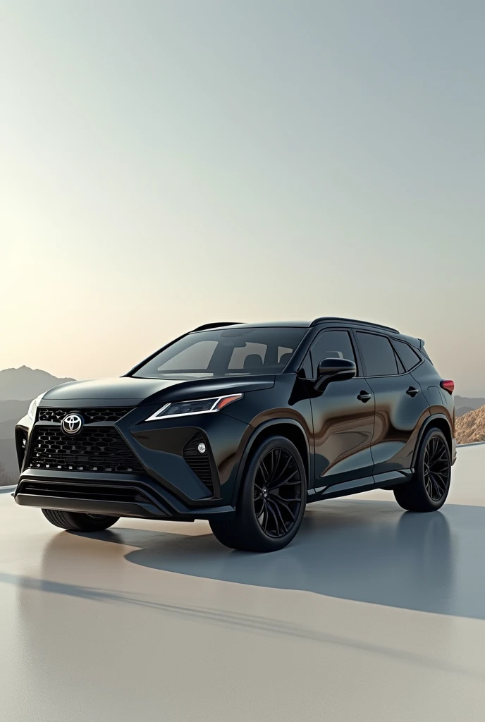 Image of a black SW4 car with the following phrase “money comes to me from various sources and continues in ever-increasing quantities and stays with me to build my wealth”