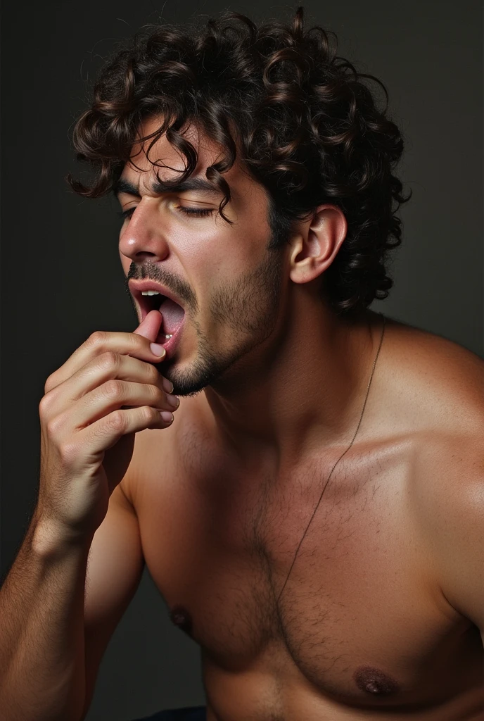 Diego sucking a penis