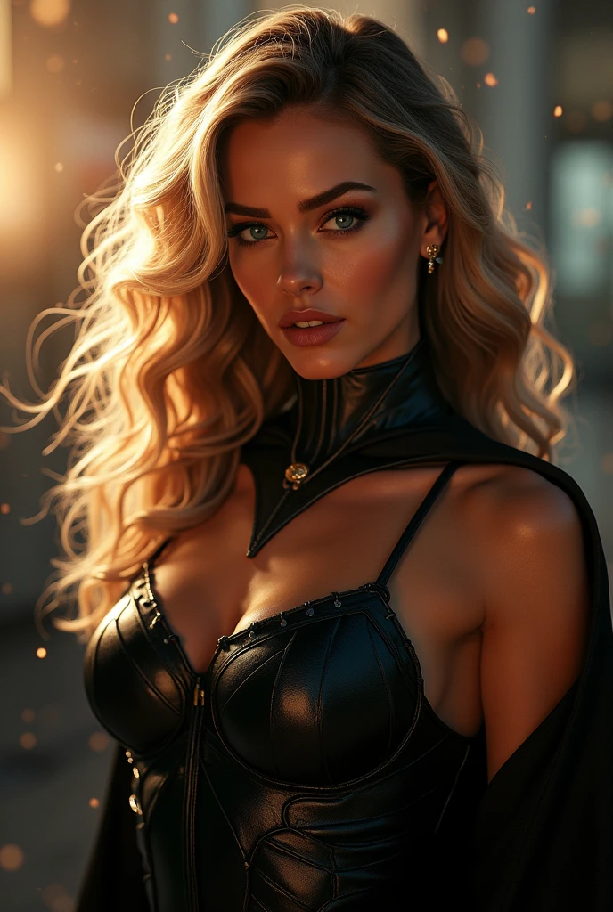 AMBER HEARD as a BATWOMAN MODEL, take one ((Skirt: 1.2)), open view, full body view, 2 girl, most beautiful (American Girl) in the world, skin pores, subsurface scattering, Rays of radiant light, High resolution ((detailed facial features: 1.2)), High detail, sharp focus, seeds, Aesthetic, extremely detailed, (extremely detailed eyes), extremely detailed hair, extremely detailed skin, extremely detailed clothes, Octane rendering, photoRealista, Post-procedure, (maximum detail: 1.4), realistic shadows, roughness, Natural skin texture, real life, ultra-realistic, photorealism, Photography,8k, Photography, HdR, Intricate, elegant, Very detailed, sharp focus, different poses, Awesome, beautiful, The best quality, masterpiece, Imperfections, Amazing beauty, mira sexy, seductive look, blue eyes, dark blonde hair, (wavy fur), Shazam