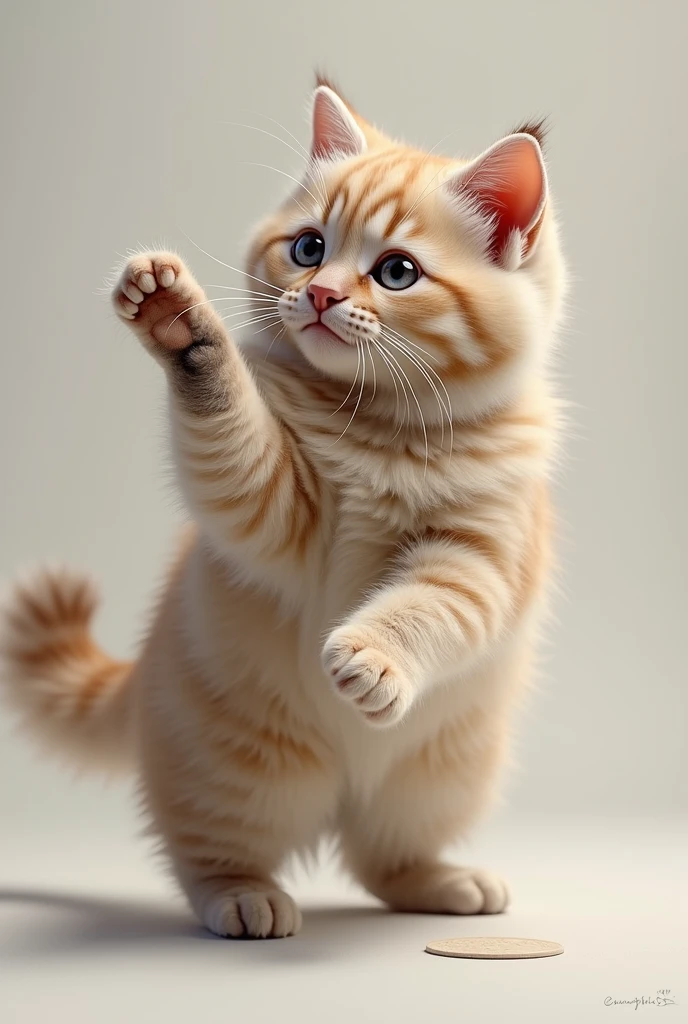 high resolution、high quality、Real、Realistic、Realな質感、Realistic、Super detailed、High resolution、Catじゃらしで遊んでいる、Cat、