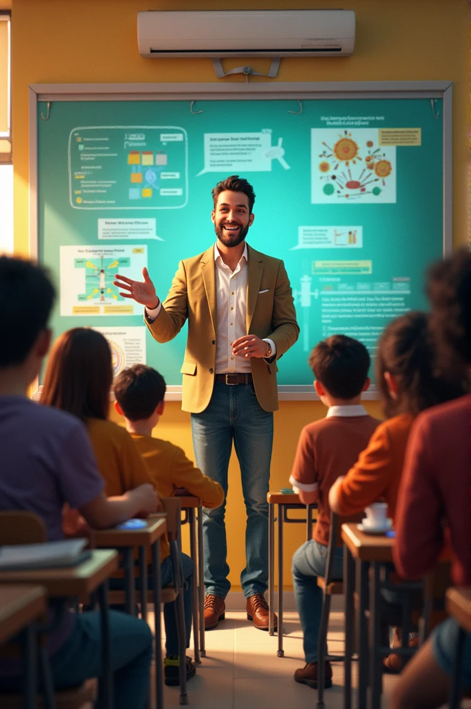 Make a teacher give a class