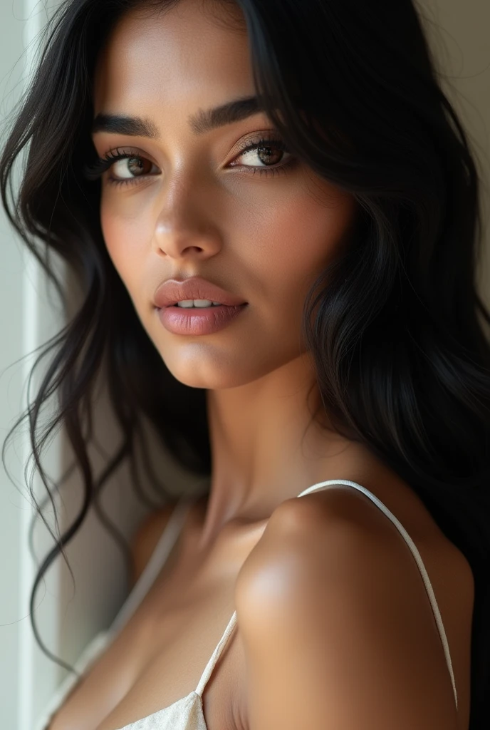 A sexy white skin indian women