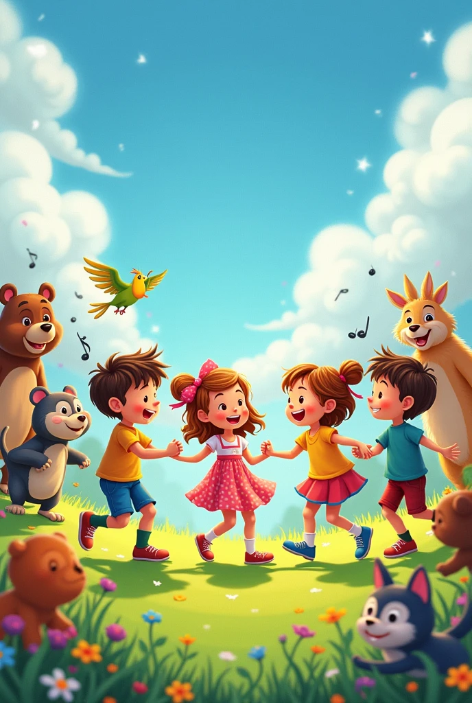 Children song animal funy seen
