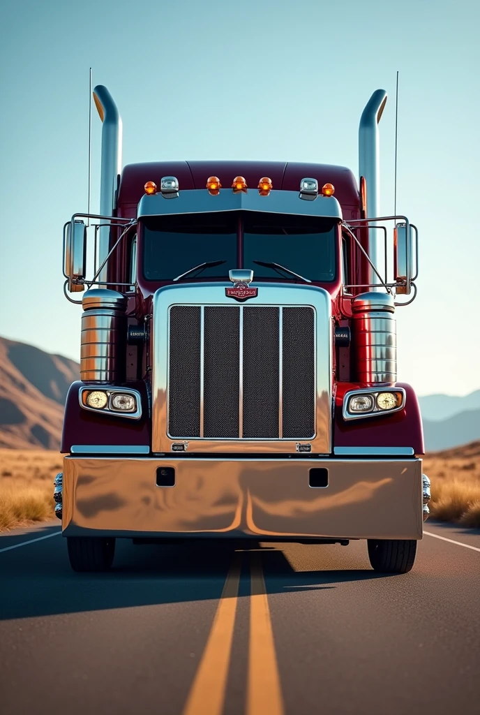 Draw a Peterbilt 379