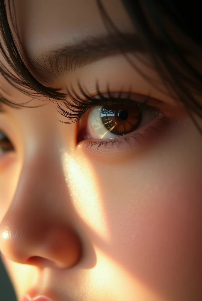 Beautiful asian eyes only
