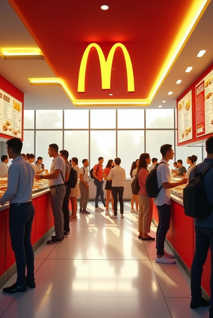 McDonald’s fast food restaurant 