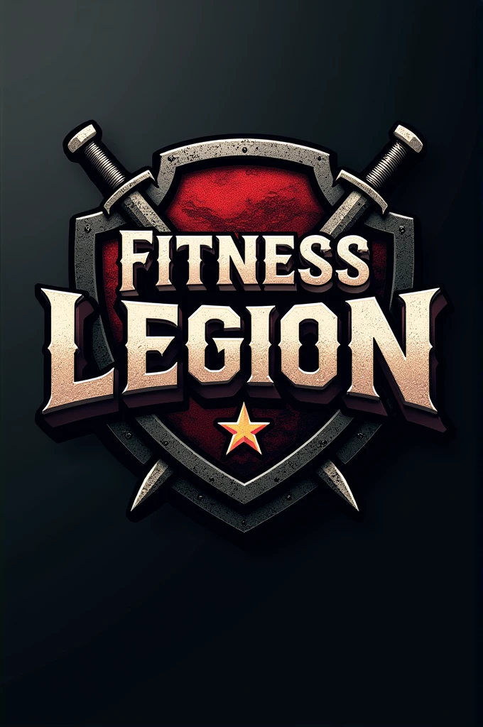 Create a gym logo with name "Fitness Legion" 