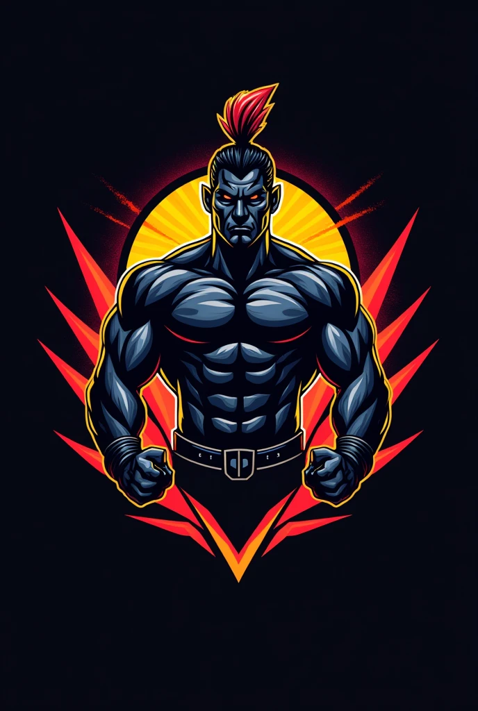 Create a gym logo with name "Fitness Legion"  very eye-catching 