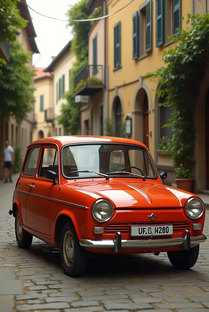 Draw an Renault 4 GTL