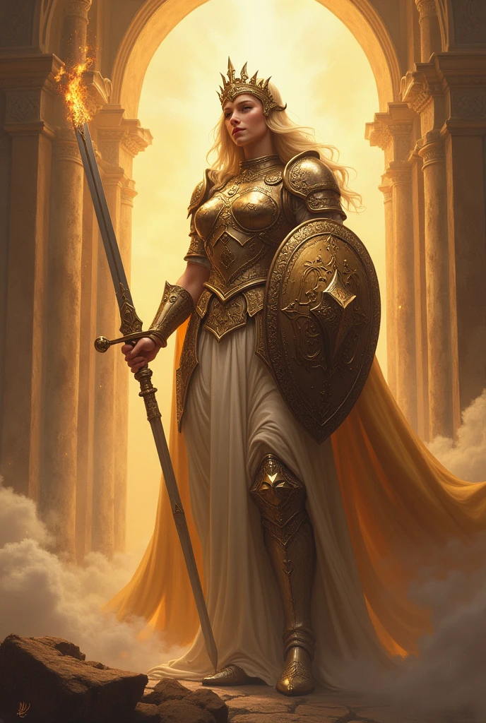 Girdle your waist with truth，Wear righteousness as a breastplate，and put on your feet the shoes of the gospel of peace, which are ready to walk.。 also，and took up the shield of faith，A flaming arrow that can destroy all the evildoers；and put on the helmet of salvation，Hold the sword of the Holy Spirit，She is the beautiful daughter of God，Standing before God