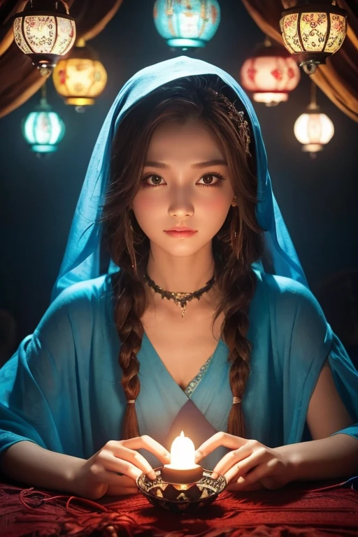 fortune teller　mysterious　beautiful