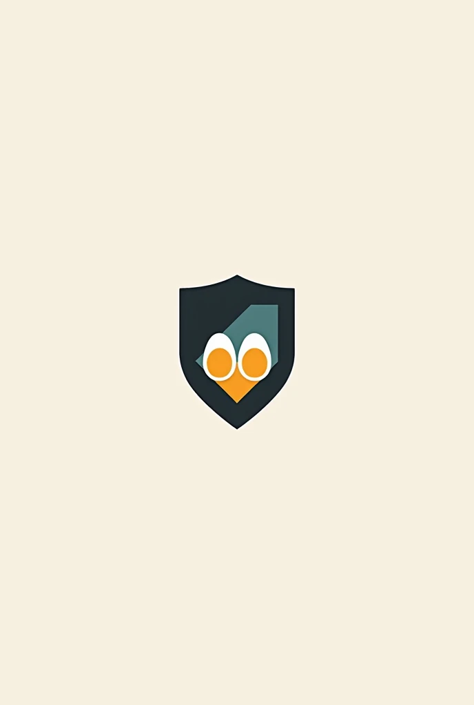Create me a logo but in the attractive shape of a shield, eggs, bottomless and nameless " FishGuard"