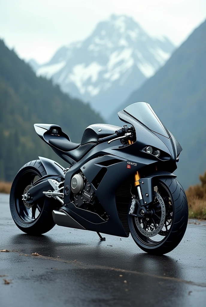 (Custom Sport Bike "AUDI"), (the word AUDI in large letters at the bottom center of the photo), Commercial photo shoot, epic landscapes all around..., Highly Detailed Features, Insanely ultra realistic, insanely photo realistic, Insanely high overall quality, insanely high detail, insanely high overall resolution, Insanely high overall sharpness, Insanely high overall quality текстур,
