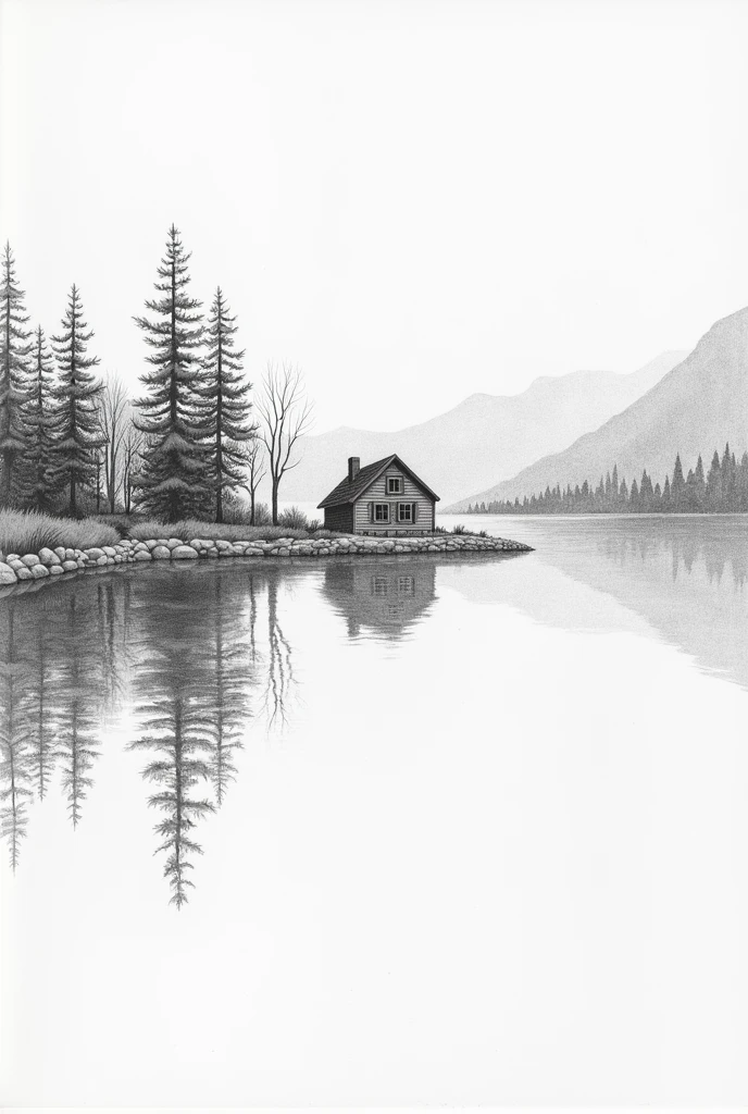 Drawing an extreme lake woman with a house is a great way to practice your illustration skills and explore composition... us'will break down the process into detailed steps to help you create a beautiful, balanced design..
### Materials Needed:
- Drawing paper - Pencil (preferably 2B or HB)
- Eraser - Pens or colored pencils (optional para colorir)
- Ruler (optional)
### Stage 1: Initial Sketch 1. **Plan the Composition**:
- Before you start drawing, Think about the arrangement of the elements. Decide where the lake, the house and other elements, like trees or mountains, will be located.
2. **draw the outline of the lake**:
- Start by drawing a horizontal line for the horizon. Below this line, draw the outline of the lake. The lake can be represented by an oval or irregular shape, depending on the style you want. Keep the bottom of the pond shape wider and the top narrower to give a natural effect.
3. **Add Home**:
- Choose a location for the house, usually in a slightly off-center position to create visual balance. Draw a basic shape for the house, like a rectangle for the main body and a triangle or pyramid for the roof.
### Stage 2: detail 1. **Draw the House Structure**:
- Add details to the house, like windows, doors and the roof. If the house has a chimney or other architectural elements, I included them here. don'don't forget to add a walkway leading from the house to the lake if you want an extra touch..
2. **Create the Horizon Line**:
- No Horizon, you can add some additional elements, like distant mountains or trees, to create depth.
3. **Draw the Reflection in the Lake**:
- The reflection of the house and trees in the lake can be drawn as soft, distorted lines, following the contour of the lake. Use softer, slightly blurred lines to simulate the effect of water..
### Stage 3: Adding Details 1