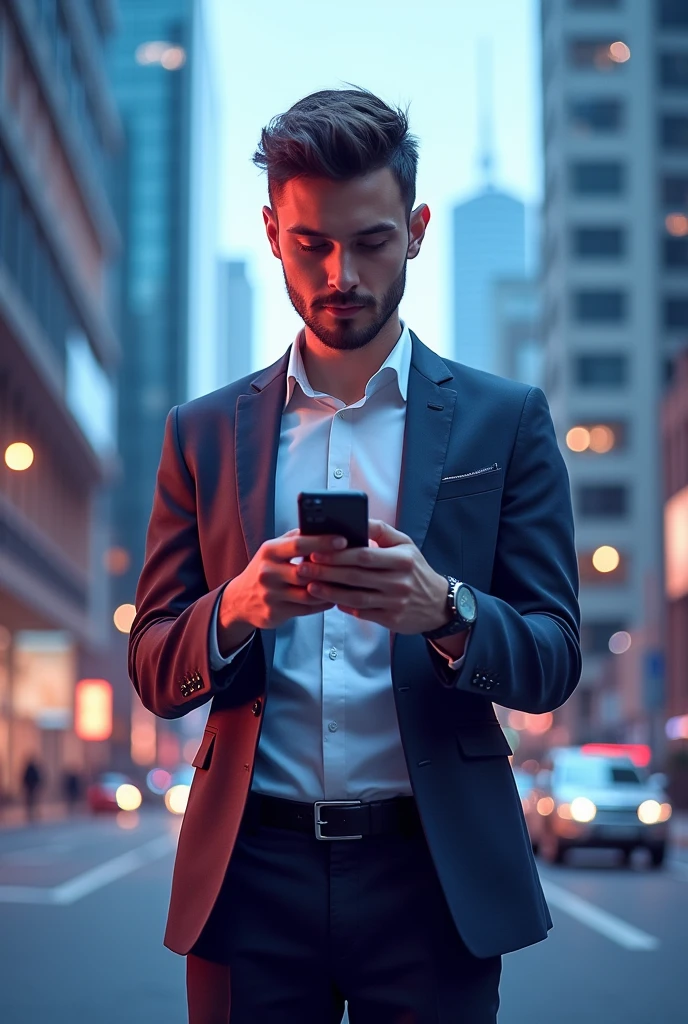 
generate an image which can be used for advertising mobile phone contracts 