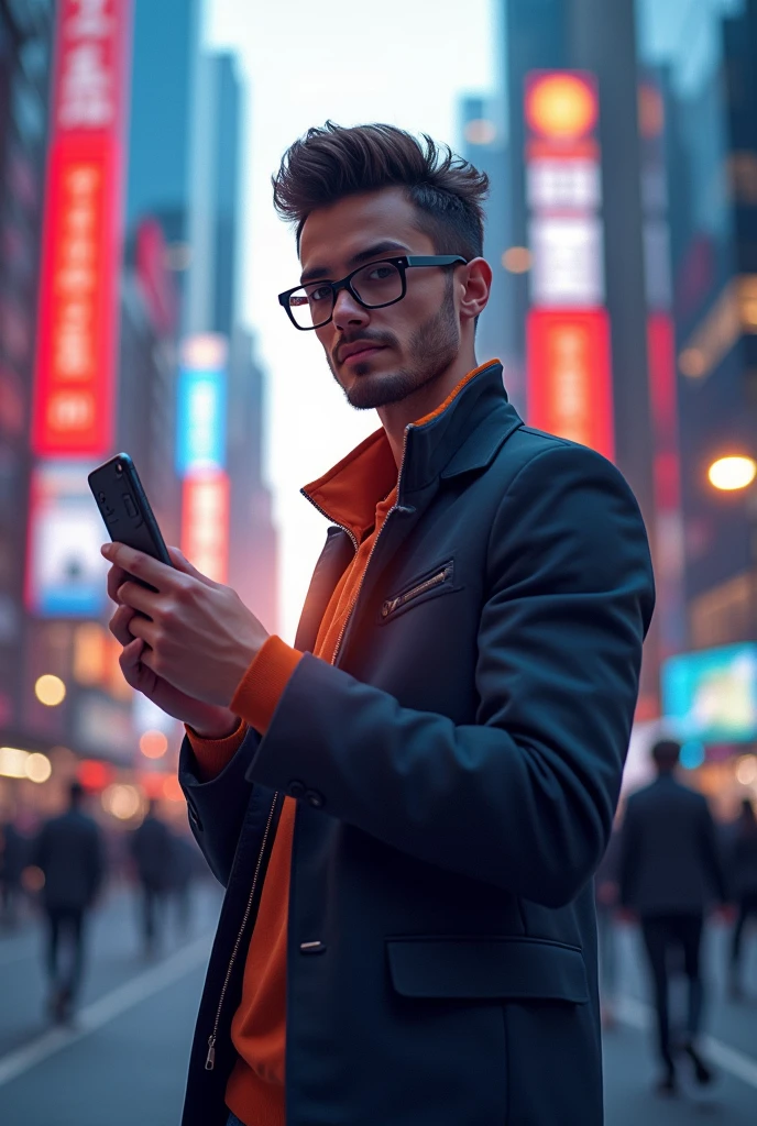 generate an image to be used for advertising mobile phone contracts