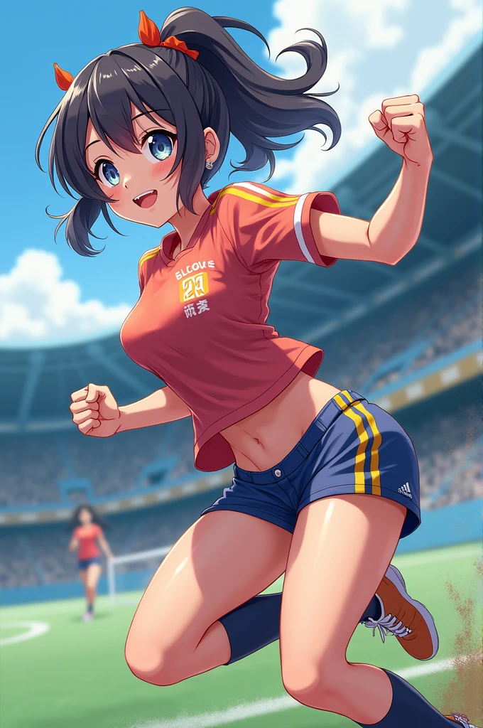 Anime girl athletes