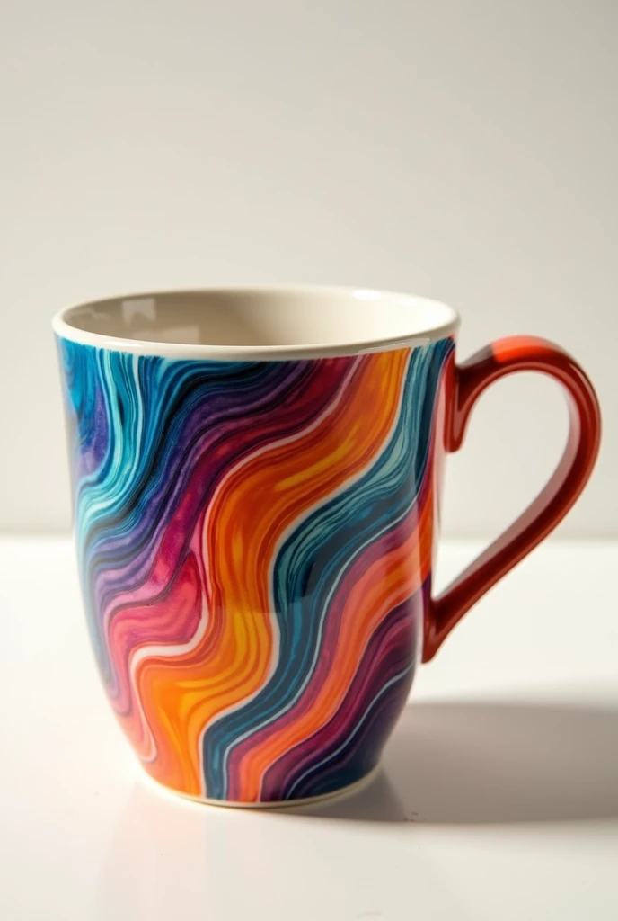Multi-color coffee mug
