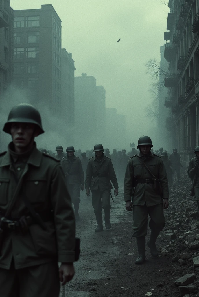 World War II scenario, more terrifying, more terrifying, more terror