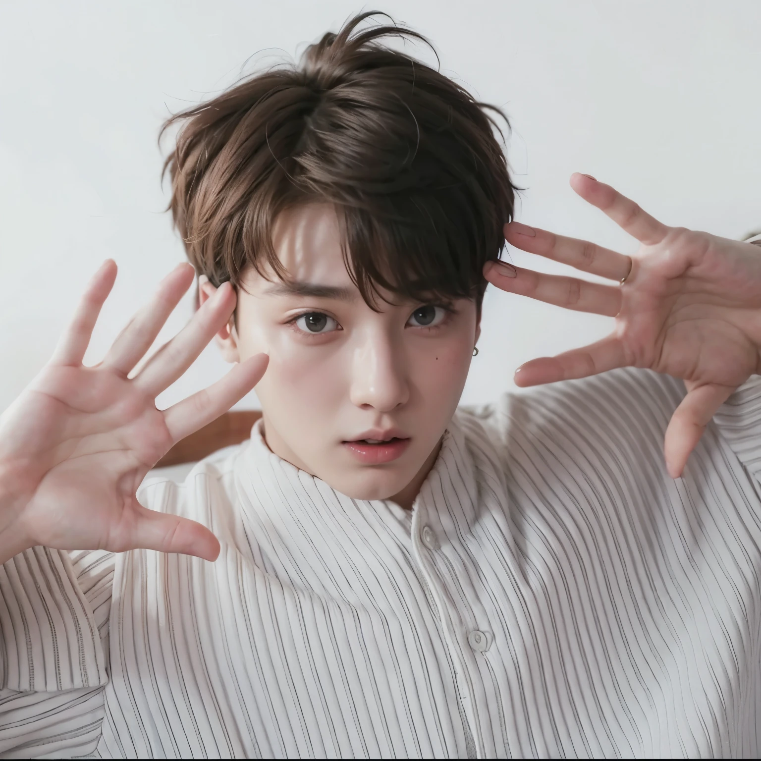 jungkook from bts face, cute, big eyes