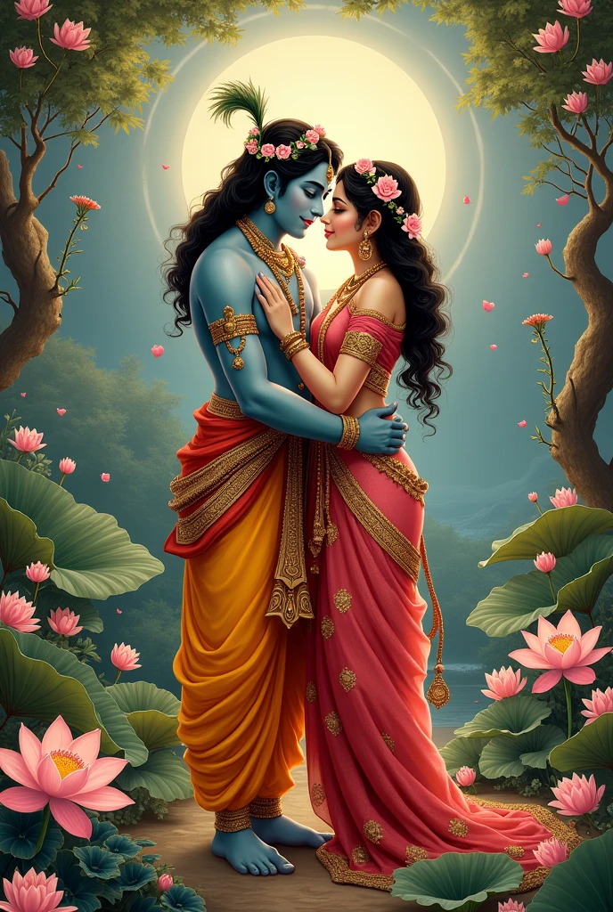 krishna with radha