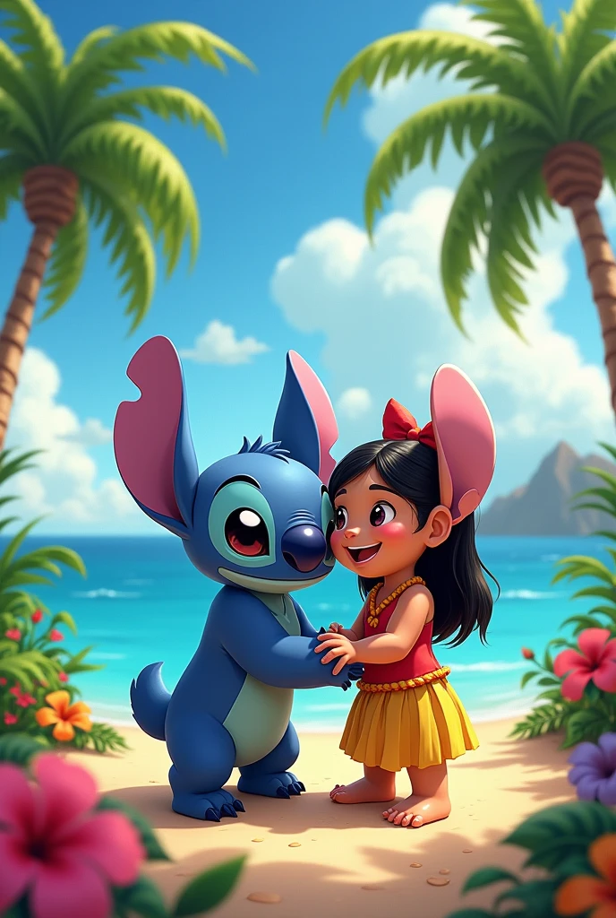 Lilo and Stitch switching personalities