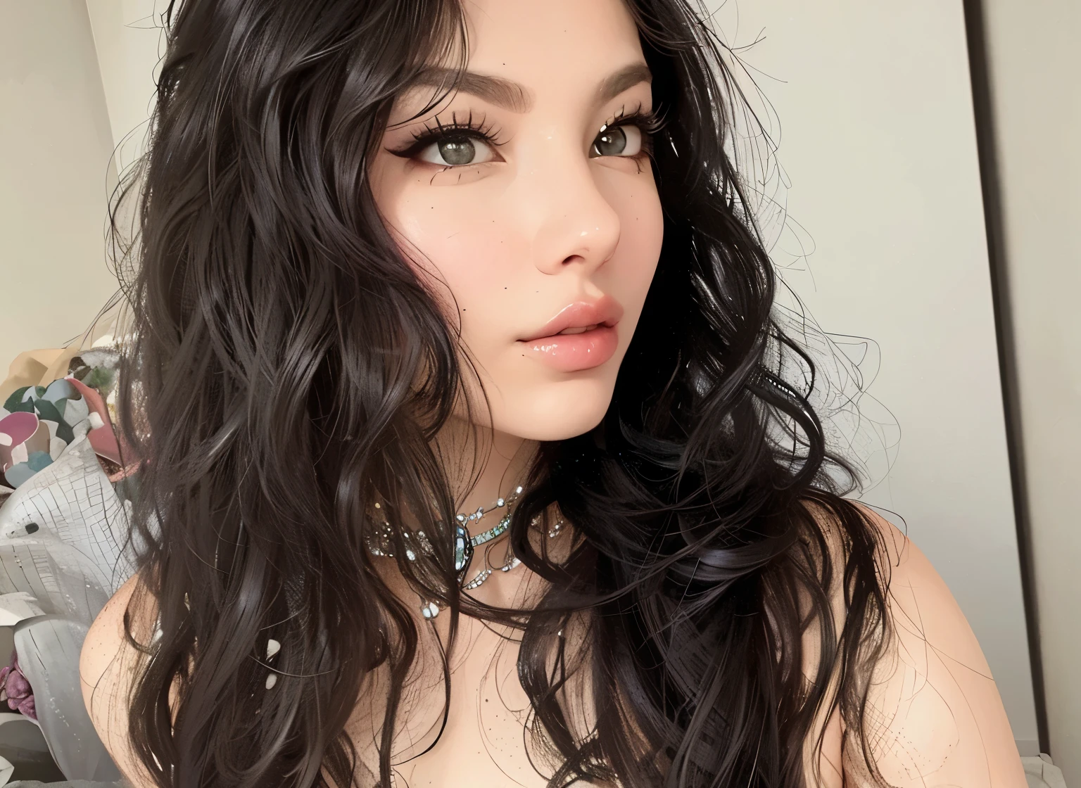 mermaid eyes, sensuous, latina