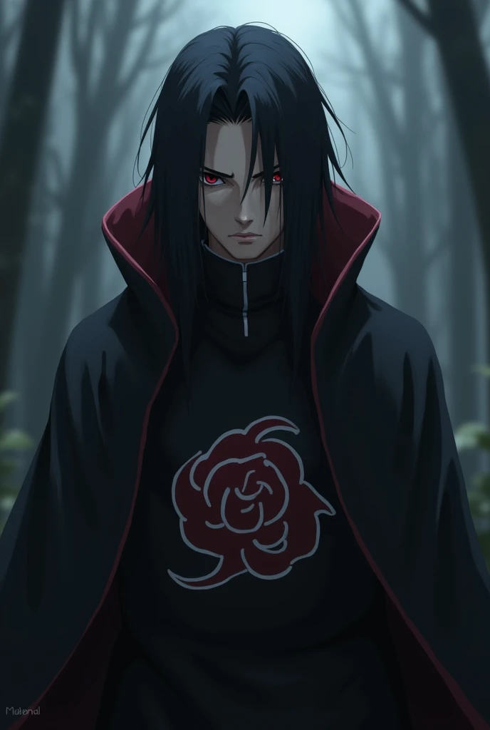 Itachi in a realistic version for me to use in the thumbnails of my video