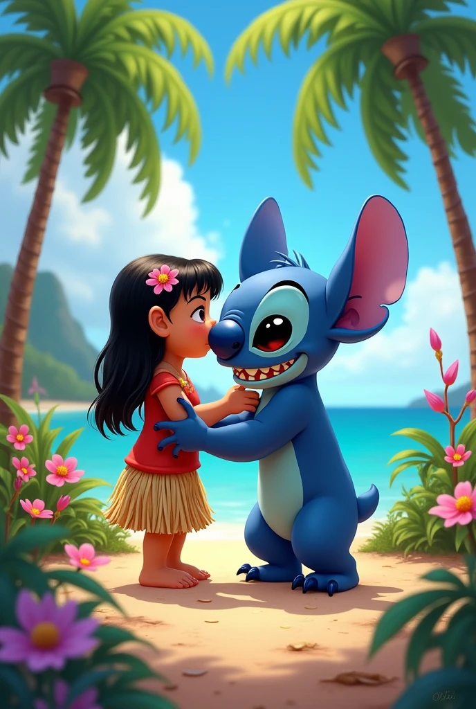 Lilo and Stitch switching personalities