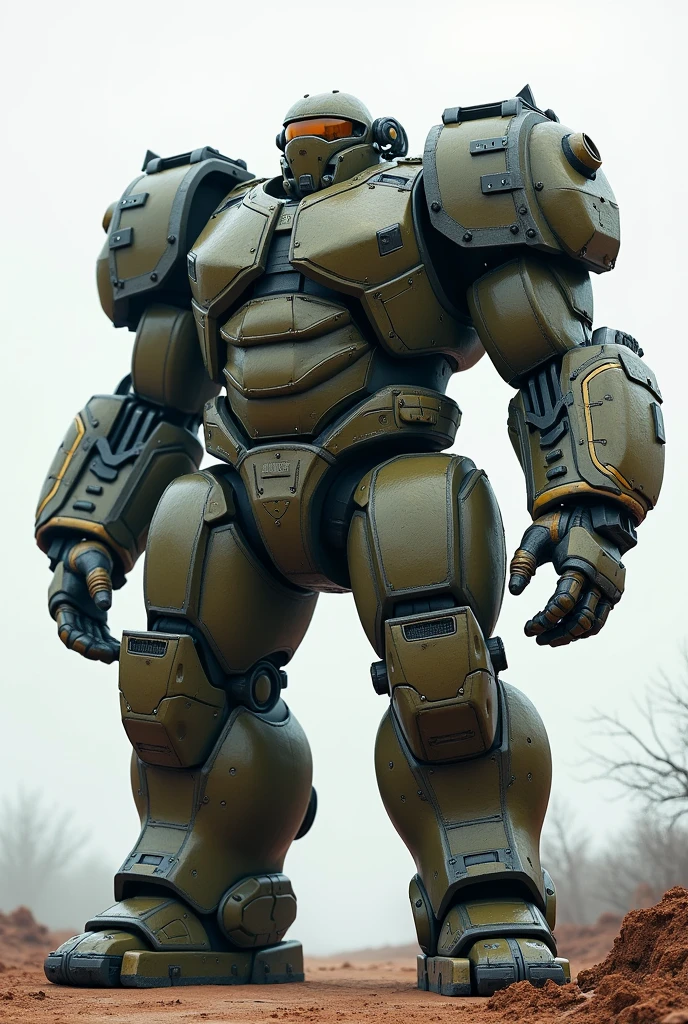 Make a realistic detailed 8k army juggetnaut. With a robust and corpulent physique, 2 feet and 30 inches tall(ultra realistic 8k).