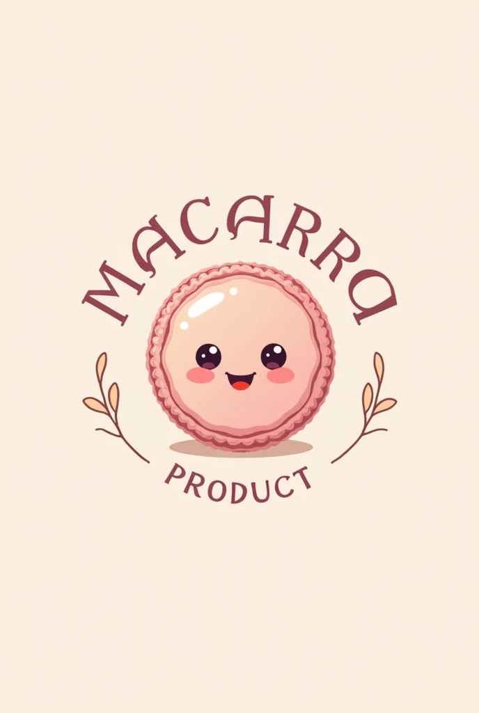 Generate me a logo for a product for the gastronomic market about sweet macaroni