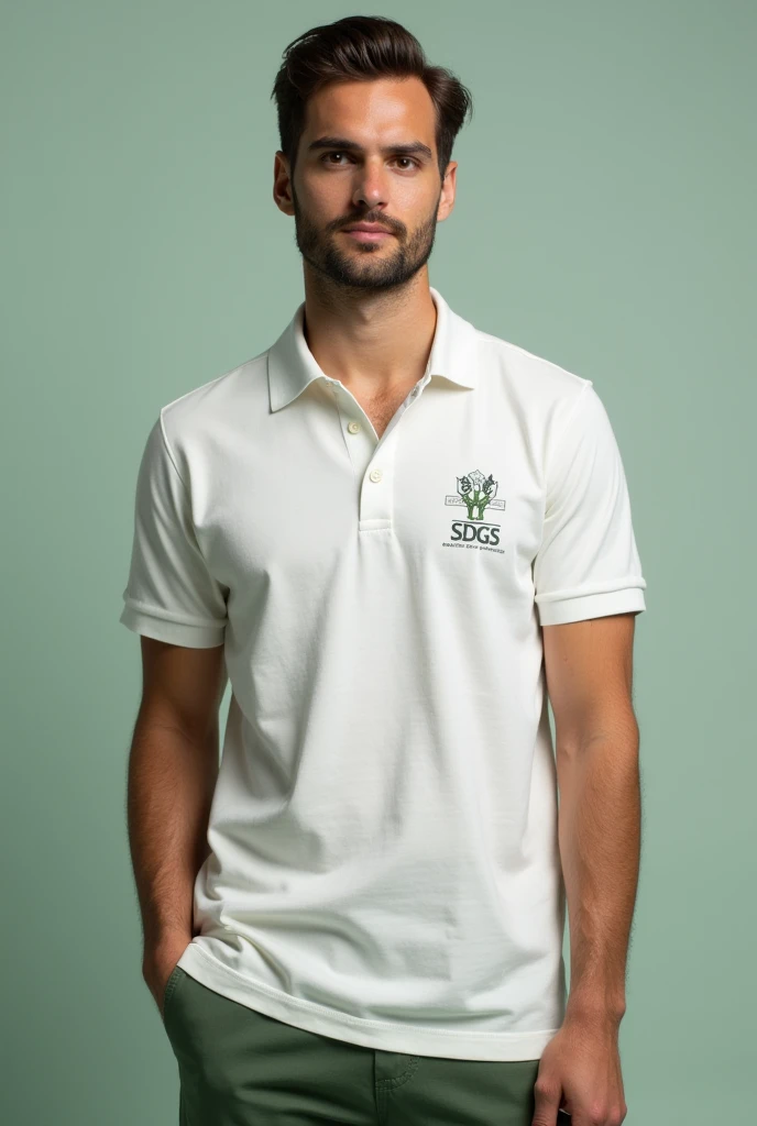 Design a Sustainable Development Goals-themed polo shirt