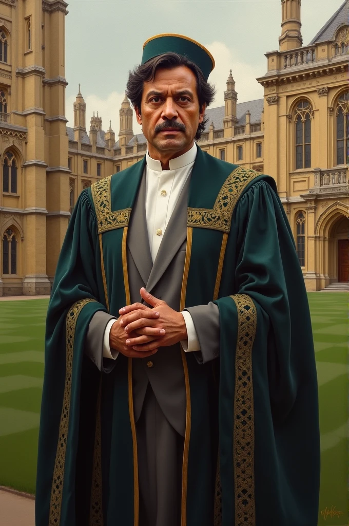 Imran Khan as VC of oxford university