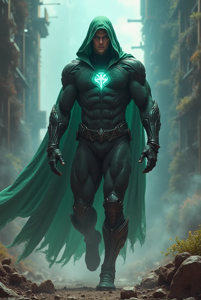 Create an image of a superhero that doesn't exist