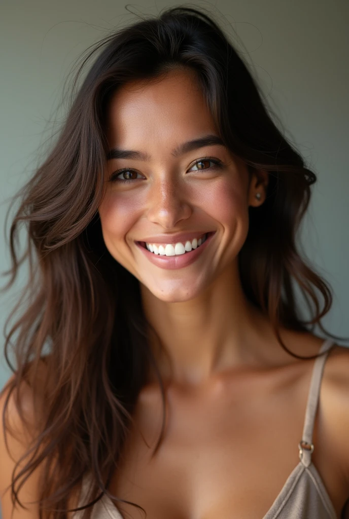 photo of face of Girl next door brazilian woman