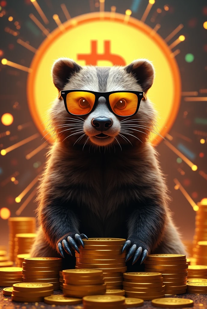 from stable_diffusion import StableDiffusionPipeline
import torch
from PIL import Image

# Load the Stable Diffusion model
pipe = StableDiffusionPipeline.from_pretrained("stable-diffusion-v1-4")
pipe = pipe.to("cuda")  # Use GPU if available

# Define the prompt for Mezo Honey Badger
prompt_honey_badger = (
    "A humorous depiction of a honey badger representing Bitcoin's strength, resilience, and toughness in the world of Mezo. "
    "The honey badger is wearing Bitcoin-themed sunglasses and sitting on a throne of Bitcoin coins, with a playful smirk. "
    "The background features dynamic DeFi elements and Bitcoin symbols."
)

# Configuration settings
clip_guidance_scale = 20  # Strong guidance for focus
hr_scale = 4.0  # High-resolution scaling
hr_upscaler = "R-ESRGAN"  # High-quality upscaling
latent_shift = torch.randn(1, 4, 64, 64) * 0.02  # Subtle variation for dynamic effect
shallow_depth_of_field = True  # Shallow depth of field for subject focus
lighting_style = "modern and bright"  # Modern lighting effects
color_match_strength = 1.5  # Balanced color matching
noise_scale = 0.02  # Noise level for texture
fractal_noise = True  # Adds fractal noise for enhanced texture

# Generate the image for Mezo Honey Badger
image_honey_badger = pipe(
    prompt=prompt_honey_badger,
    clip_guidance_scale=clip_guidance_scale,
    hr_scale=hr_scale,
    hr_upscaler=hr_upscaler,
    latent_shift=latent_shift,
    shallow_depth_of_field=shallow_depth_of_field,
    lighting_style=lighting_style,
    color_match_strength=color_match_strength,
    noise="perlin",
    noise_scale=noise_scale,
    fractal_noise=fractal_noise
).images[0]

# Save the generated image
filename_honey_badger = "mezo_honey_badger.png"
image_honey_badger.save(filename_honey_badger)
print(f"Saved image: {filename_honey_badger}")
