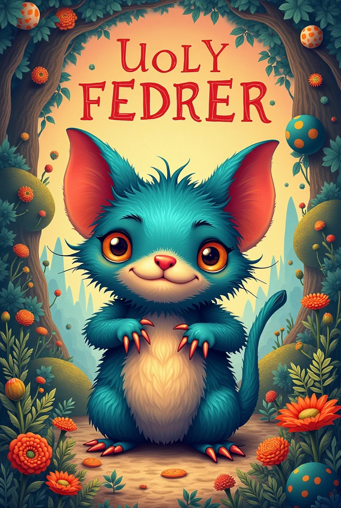 Make a poster looking for the shame of the fun based on the book looking for uoly