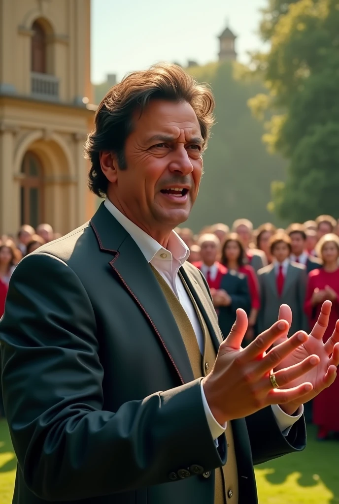 Imran Khan as VC of oxford University with extra energetic emotions public has to be standing behind