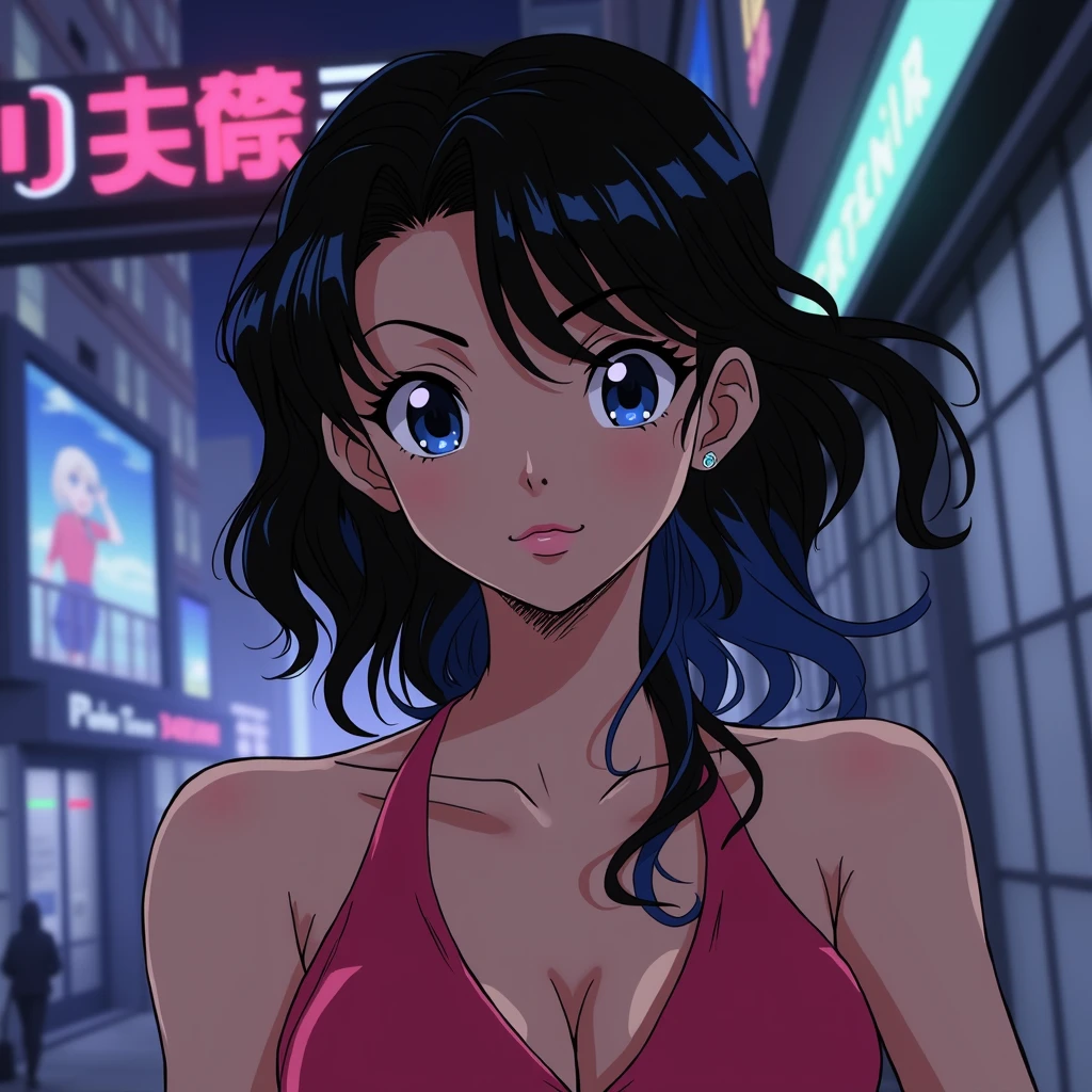 1girl, 1990s anime style, 1990s, nostalgia, spy,