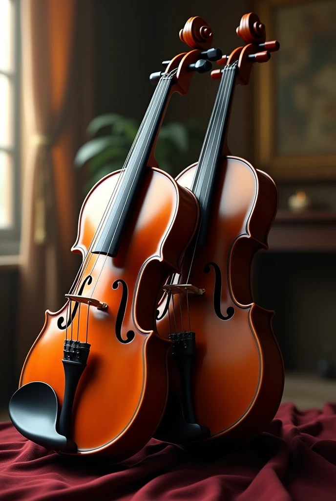 Violin and transverse flute 