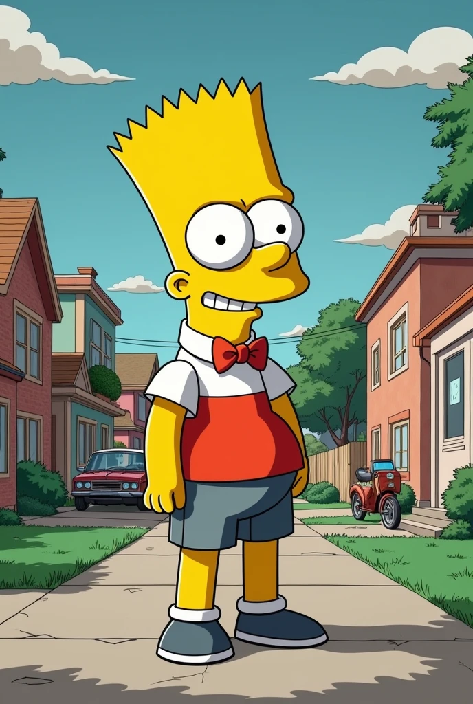 1950s bart simpson