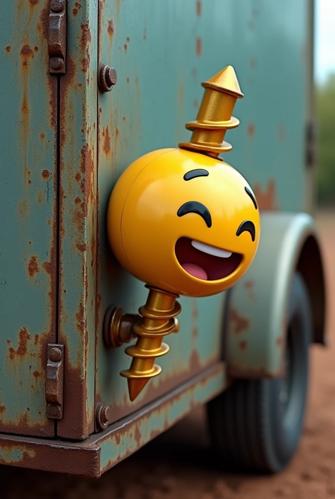 emoji screw on a trailer
