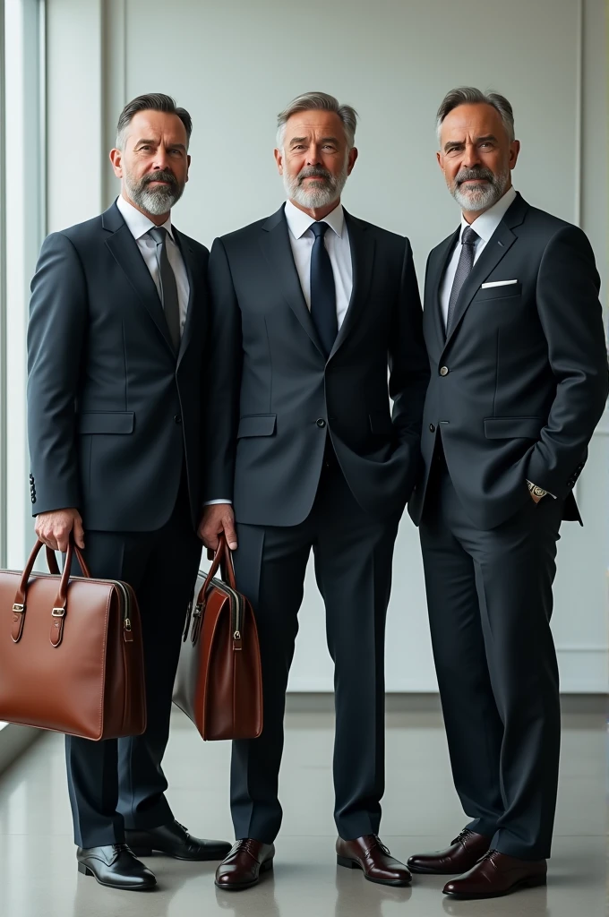 3 businessman with short grey beard