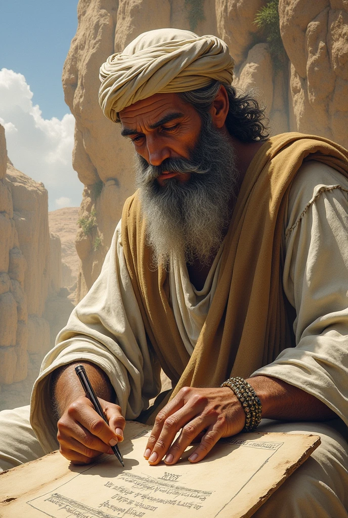 Moses drawing 
