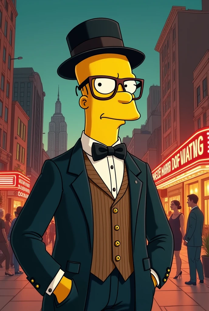 1920's homer simpson