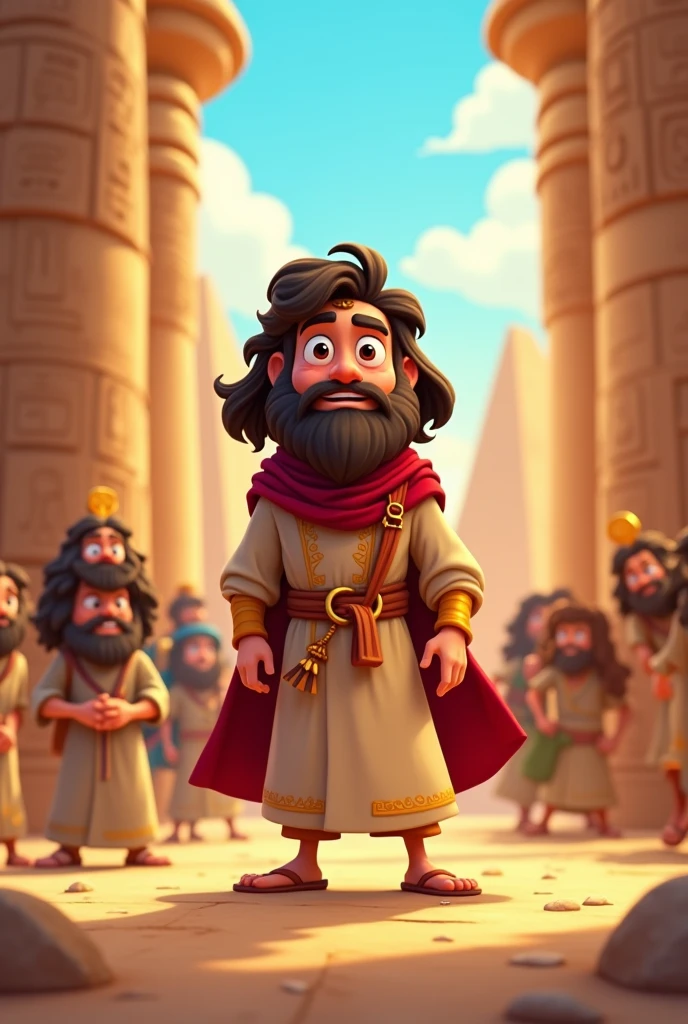Moses cartoon